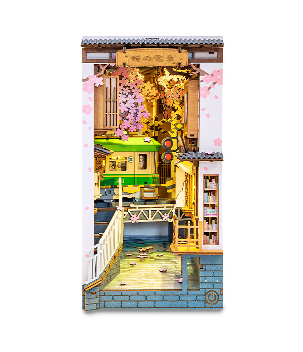 Rolife - Book Nook - Sakura Densya
