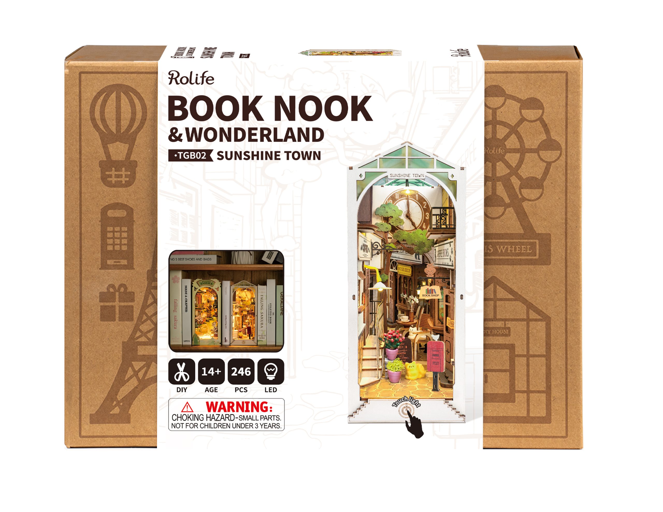 Rolife - Book Nook - Sunshine Town – Bild 4