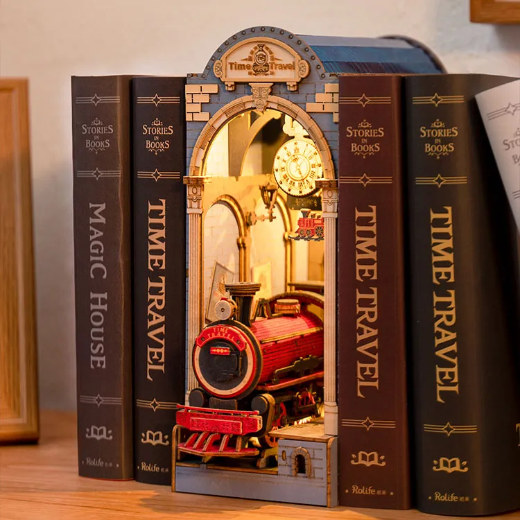 Rolife - Book Nook - Time Travel – Bild 6