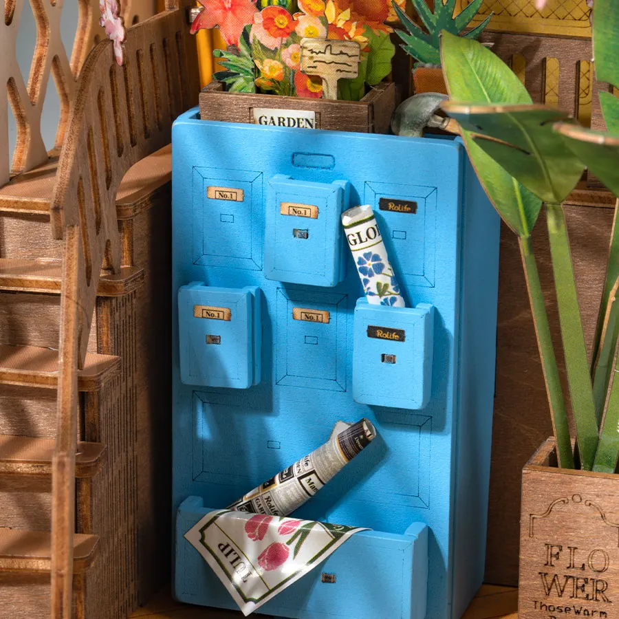 Rolife - Book Nook - Garden House – Bild 11