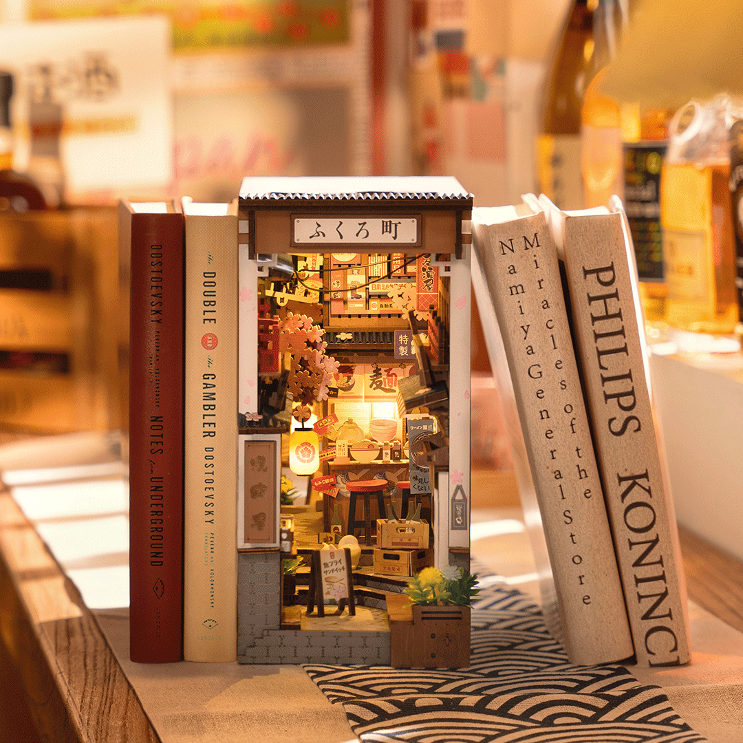 Rolife - Book Nook - Sakura Wine Alley – Bild 2