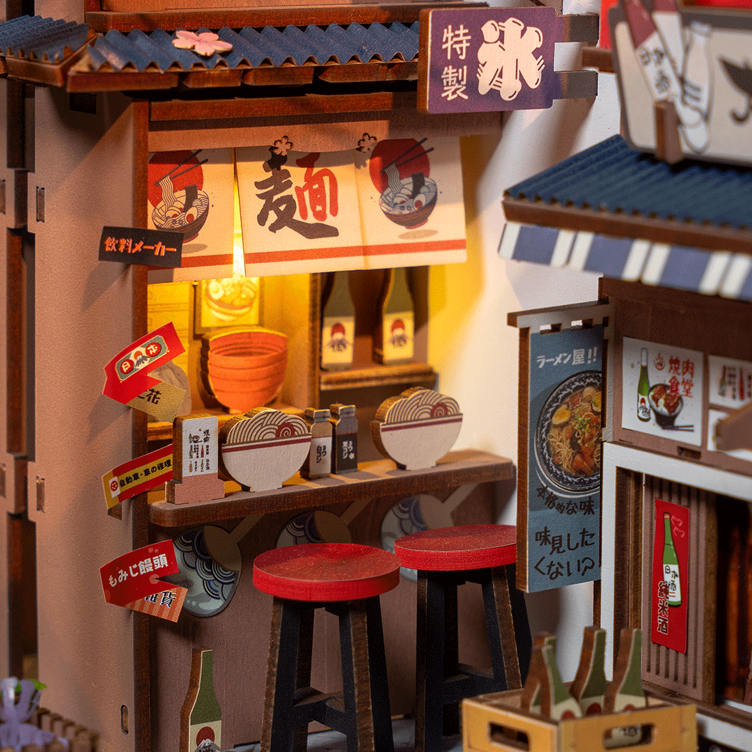 Rolife - Book Nook - Sakura Wine Alley – Bild 4
