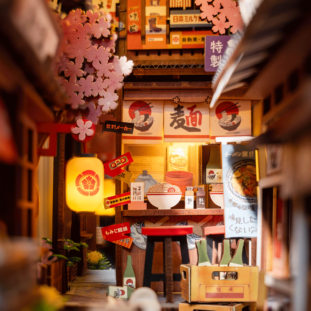 Rolife - Book Nook - Sakura Wine Alley – Bild 5