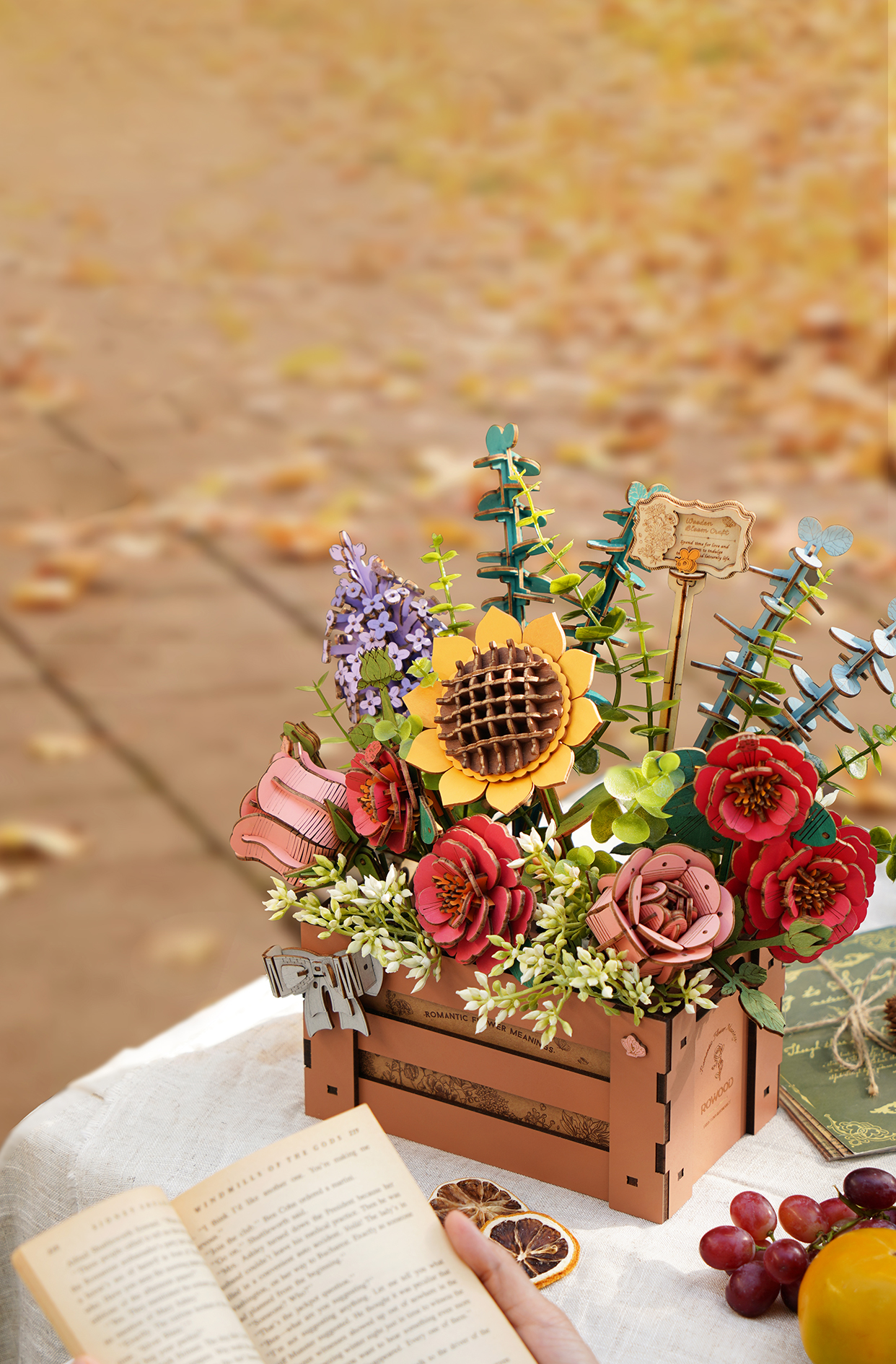 Rowood - Holzpuzzle - Blumenbox – Bild 2